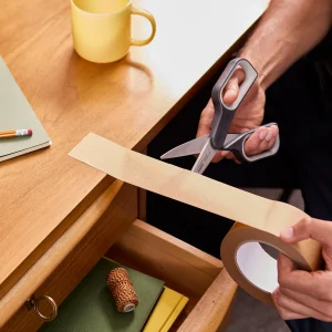 Grey Scissors with Integrated Box Cutter - Image 3