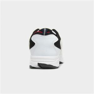 Mens White Lace Up Trainer - Image 3